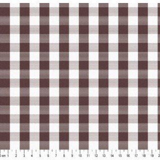 Tecido Fio Tinto Xadrez 20XM cor - 1137 (Marrom Café)